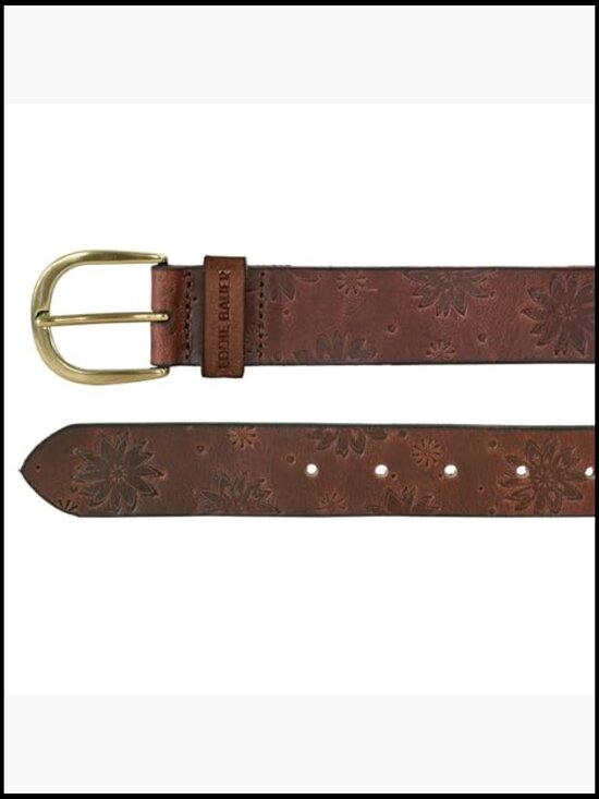 Genuine Leather Belt with Durable Metal Buckle, Casual Style main image 2